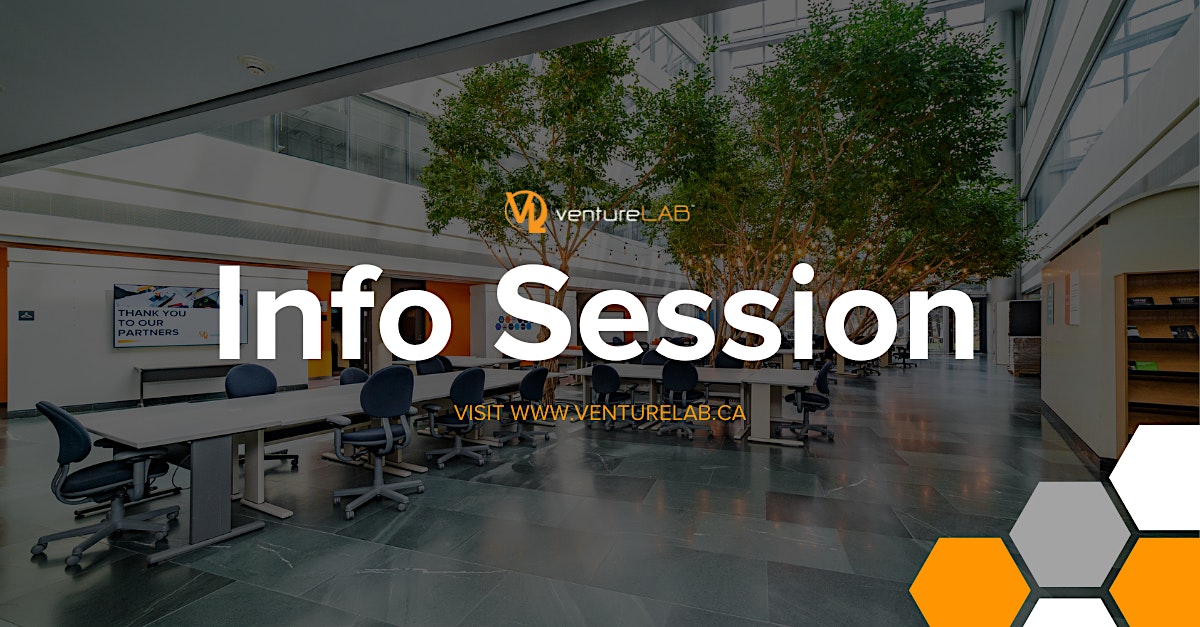 ventureLAB's Info Session. Visit venturelab.ca