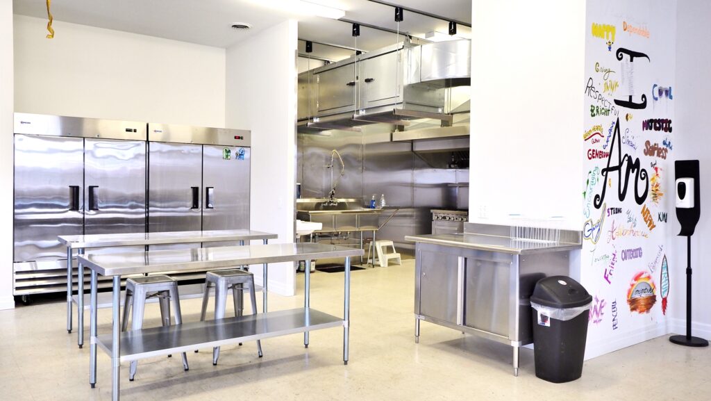 Collingwood Youth Centre kitchen